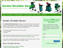 Tablet Screenshot of gardenshredderreview.co.uk